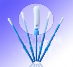 3” Blue Handle Foam Swab